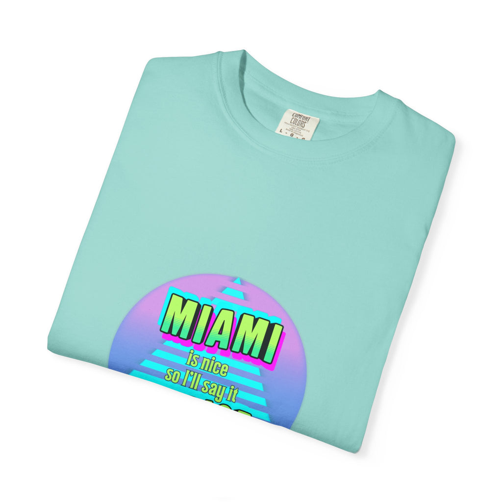 Miami Thrice Retro Sunset T-Shirt