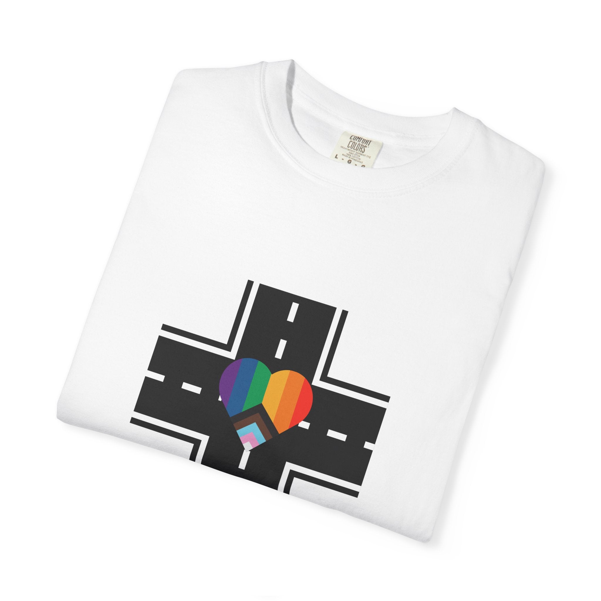 T-shirt in a Rainbow of Colors "I don't go straight, I go gayly forward" LGBTQ+ Pride Gay Lesbian Bisexual shirt WOMAN OWNED BUSINESS