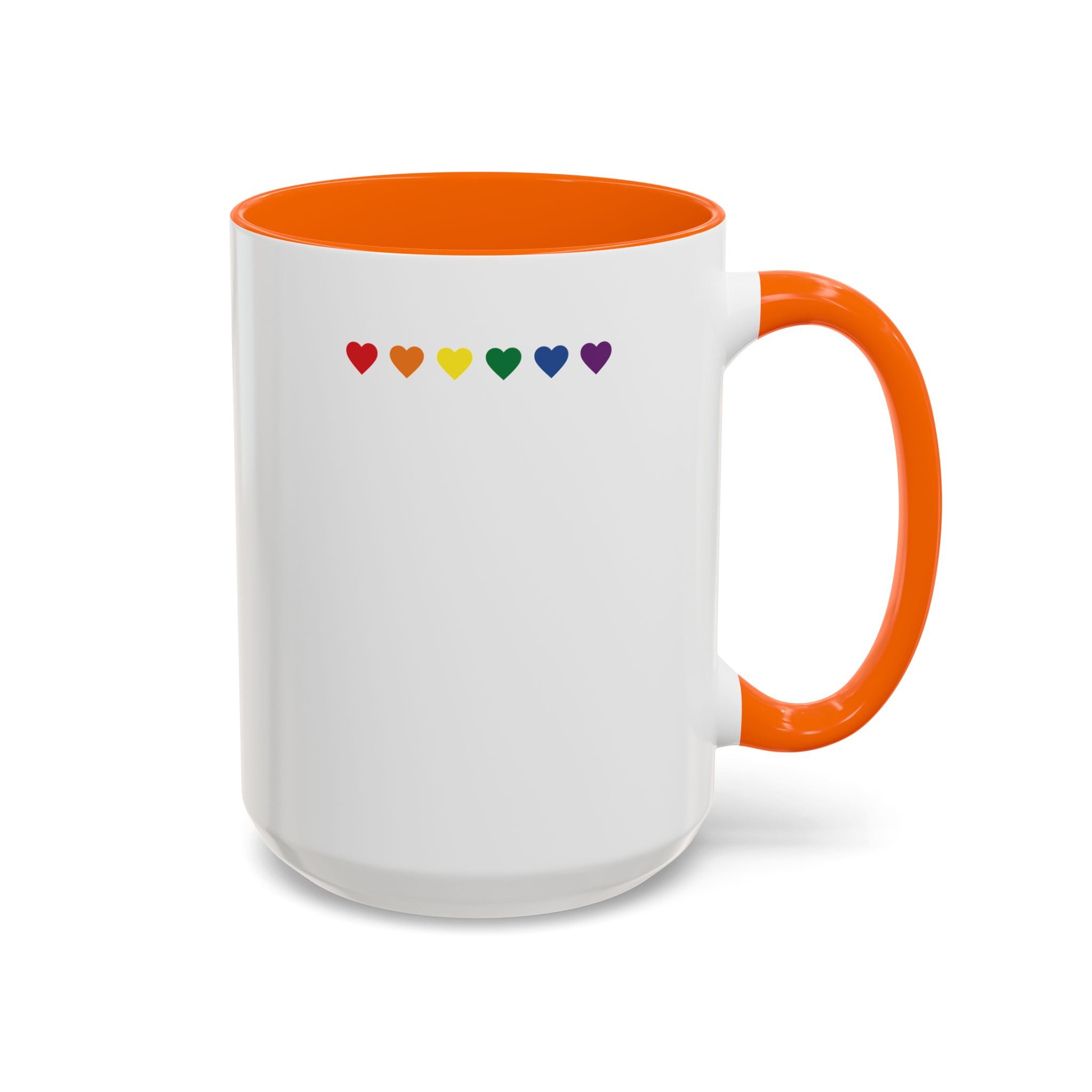 I Don't Go Straight, I Go Gayly Forward Mug in 2 sizes w/ Customizable Colors - LGBTQIA+ Pride Coffee Mug (11, 15oz) WOMEN OWNED BUSINESS Pride Month Love is Love & Love is Greater than Hate Equality