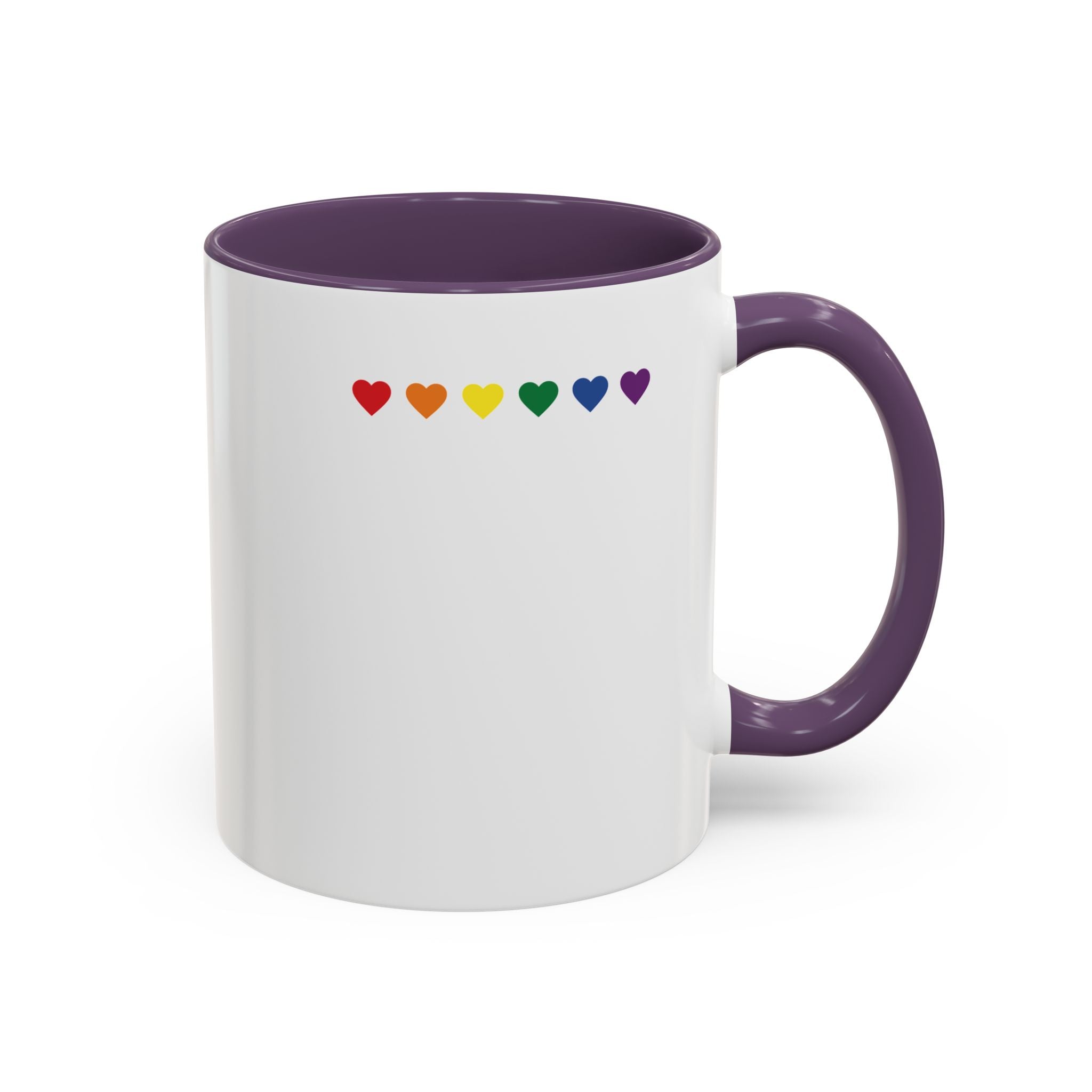 I Don't Go Straight, I Go Gayly Forward Mug in 2 sizes w/ Customizable Colors - LGBTQIA+ Pride Coffee Mug (11, 15oz) WOMEN OWNED BUSINESS Pride Month Love is Love & Love is Greater than Hate Equality
