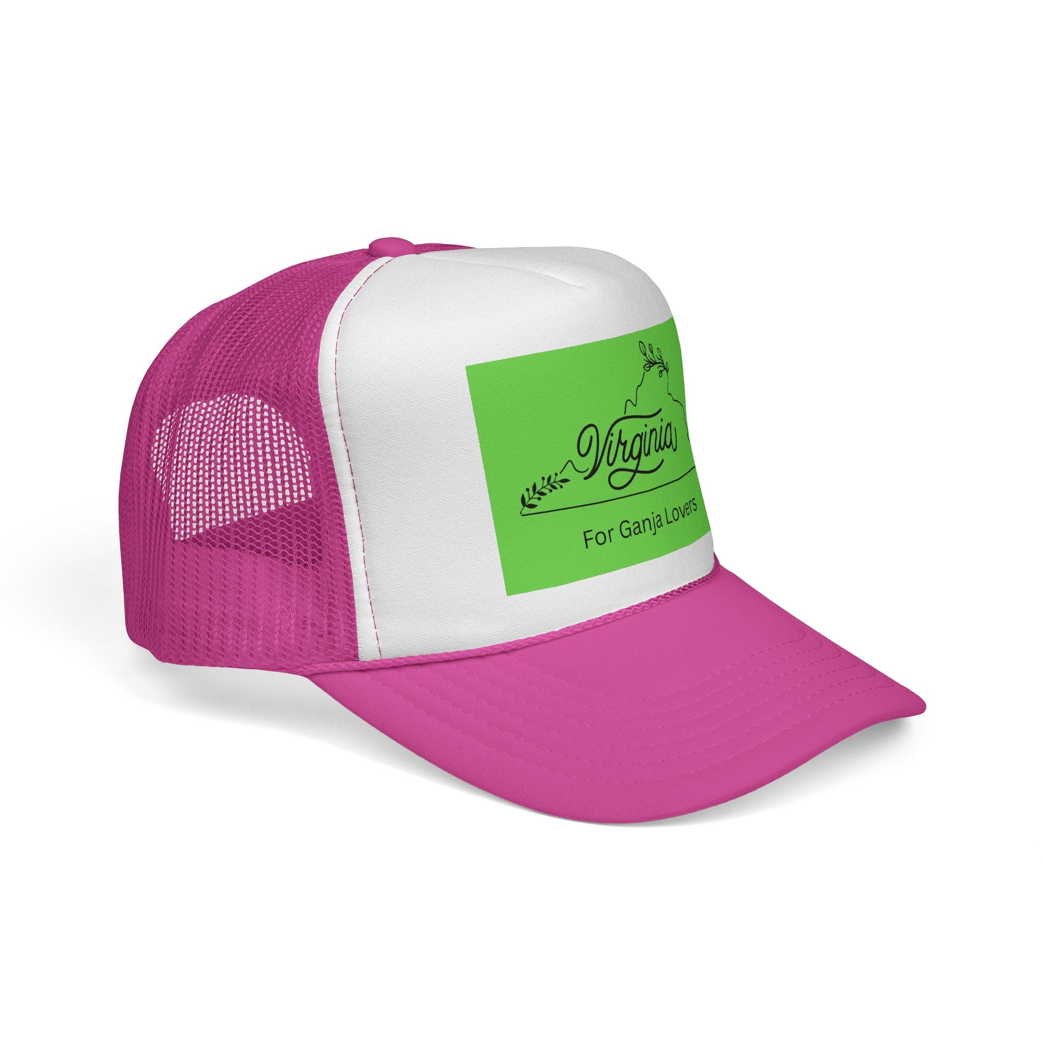 Virginia Trucker Cap – “For Ganja Lovers” Mesh Hat