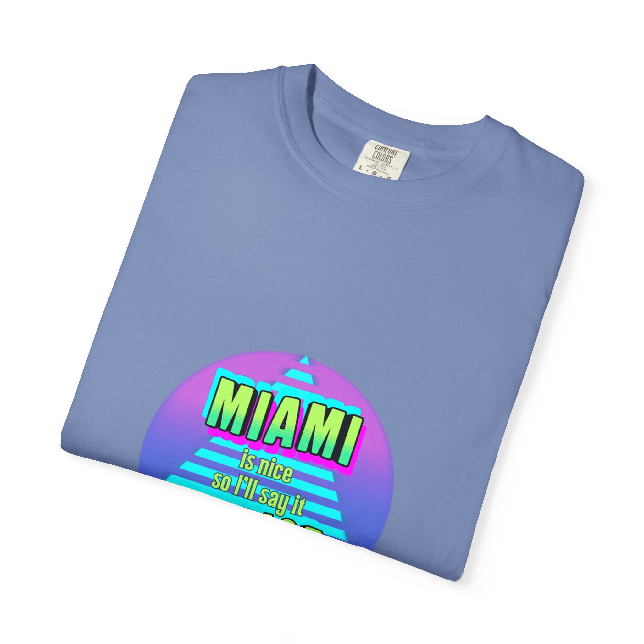 Miami Thrice Retro Sunset T-Shirt