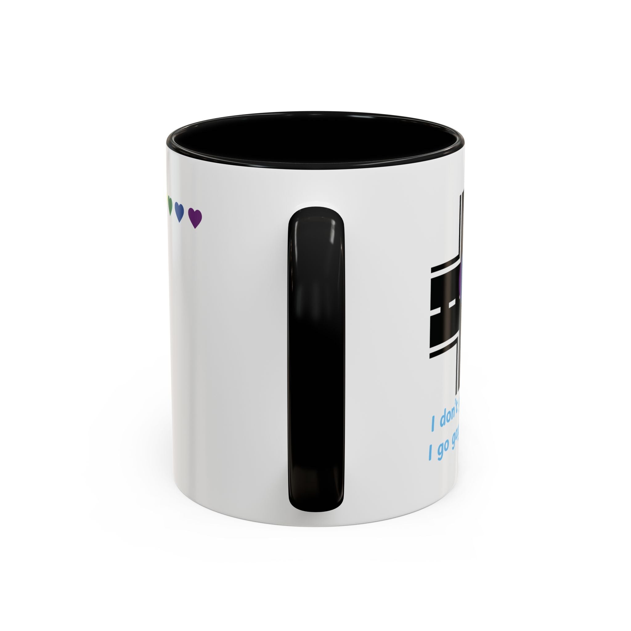 I Don't Go Straight, I Go Gayly Forward Mug in 2 sizes w/ Customizable Colors - LGBTQIA+ Pride Coffee Mug (11, 15oz) WOMEN OWNED BUSINESS Pride Month Love is Love & Love is Greater than Hate Equality