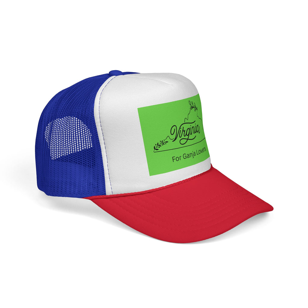 Virginia Trucker Cap – “For Ganja Lovers” Mesh Hat