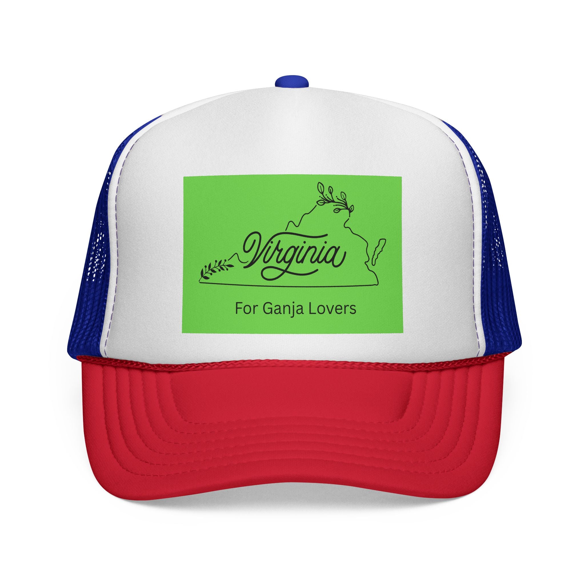 Virginia Trucker Cap – “For Ganja Lovers” Mesh Hat