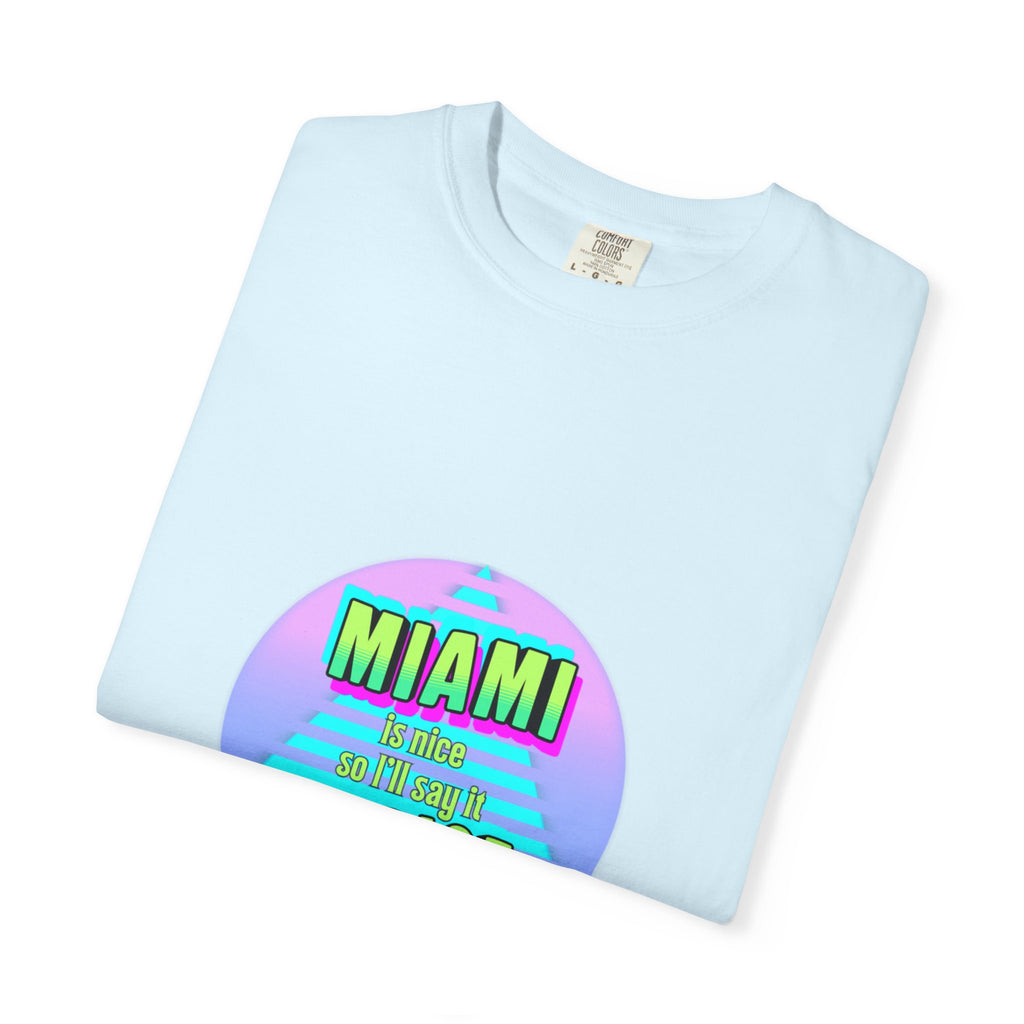Miami Thrice Retro Sunset T-Shirt