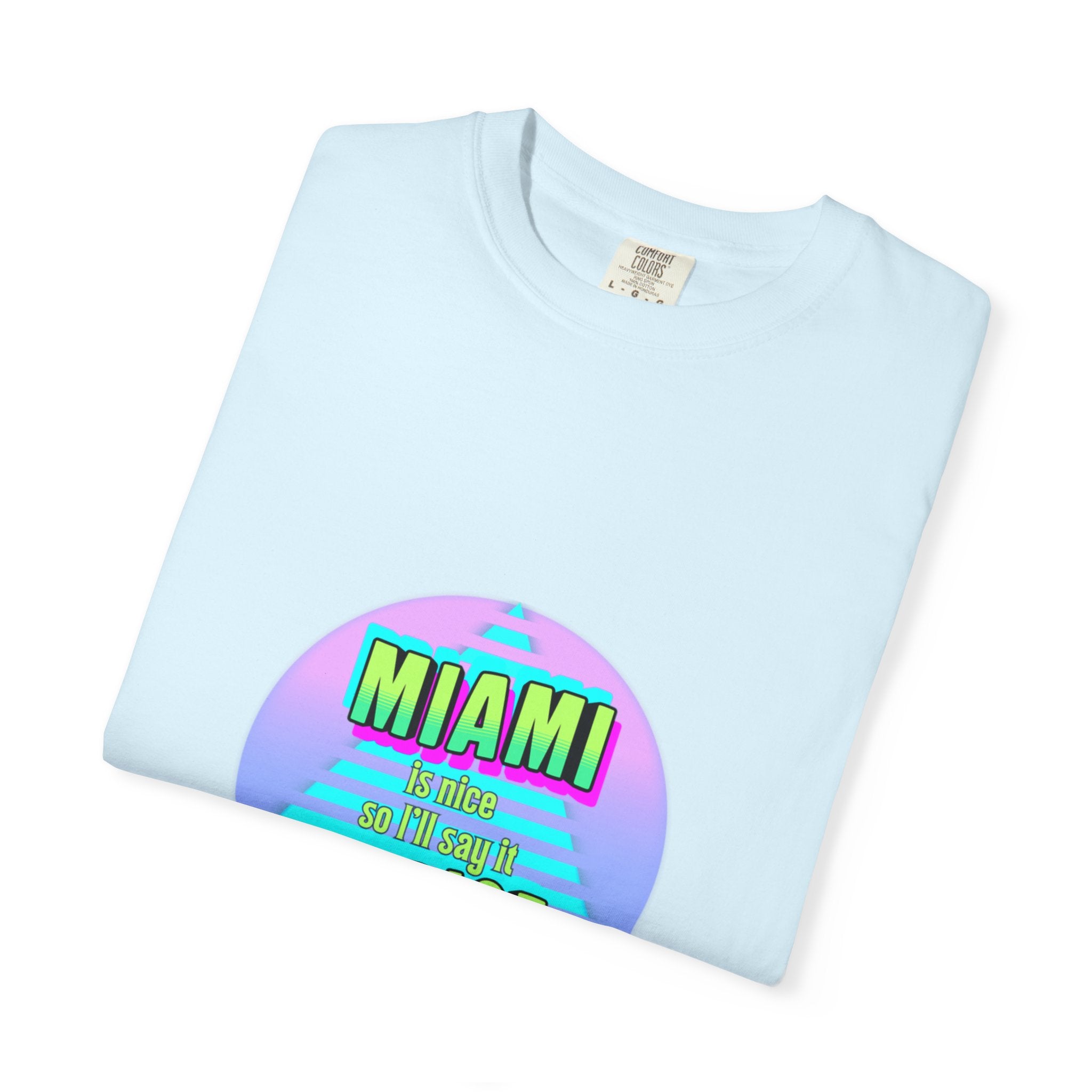 Miami Thrice Retro Sunset T-Shirt