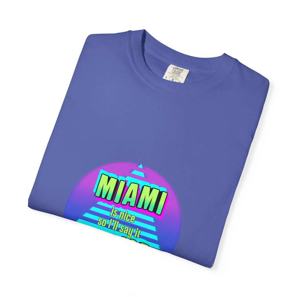 Miami Thrice Retro Sunset T-Shirt