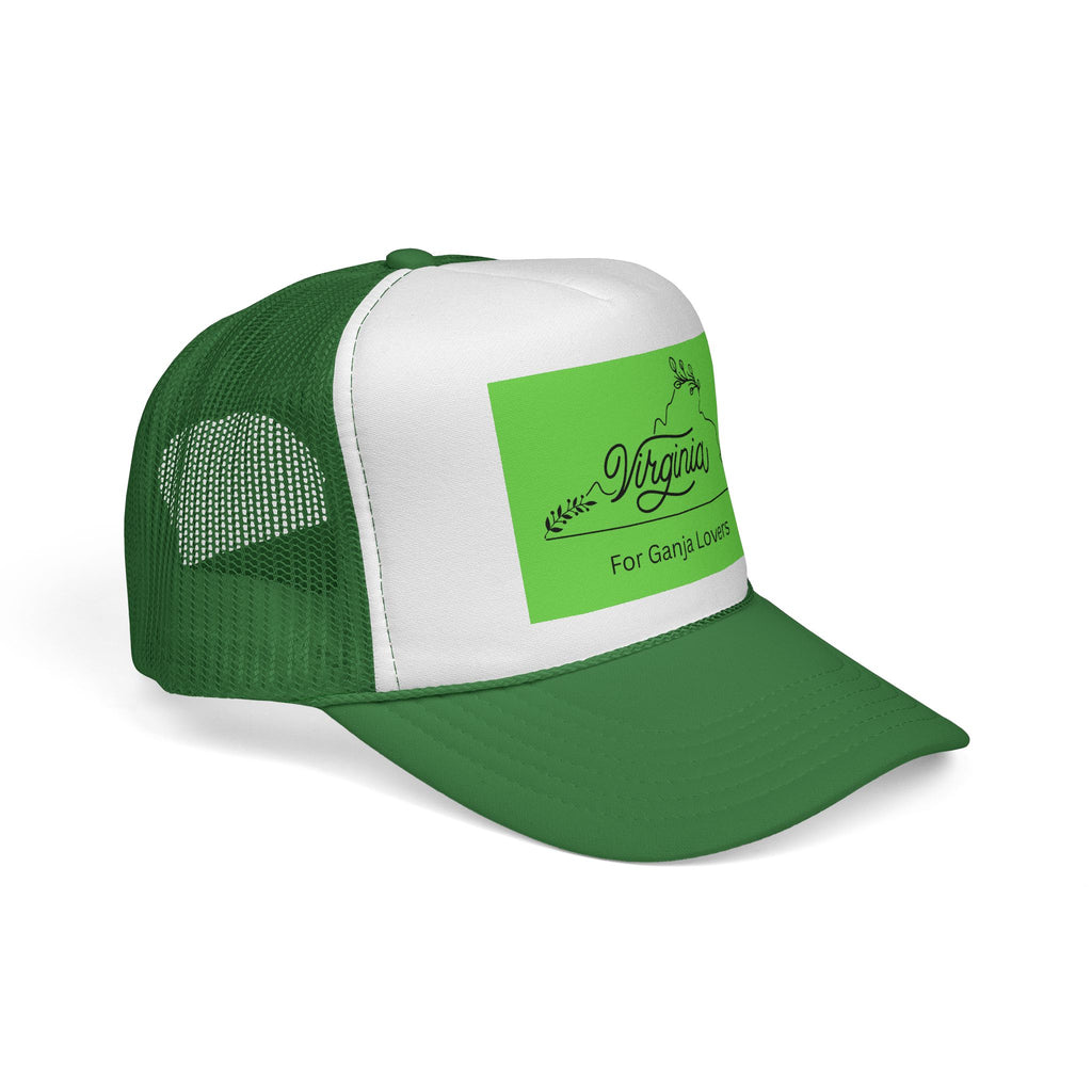 Virginia Trucker Cap – “For Ganja Lovers” Mesh Hat