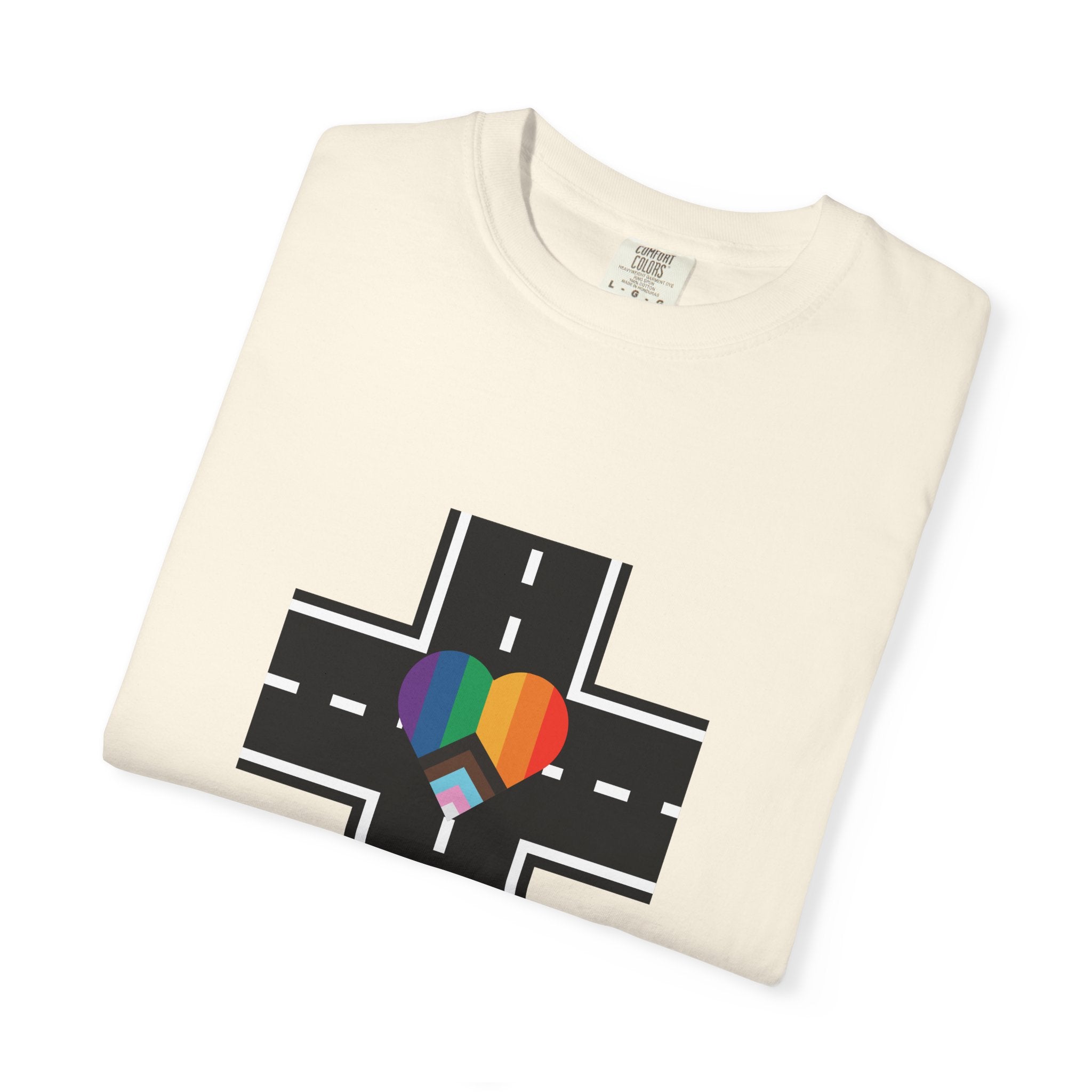 T-shirt in a Rainbow of Colors "I don't go straight, I go gayly forward" LGBTQ+ Pride Gay Lesbian Bisexual shirt WOMAN OWNED BUSINESS