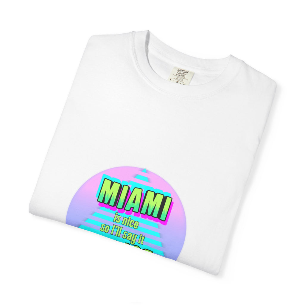 Miami Thrice Retro Sunset T-Shirt