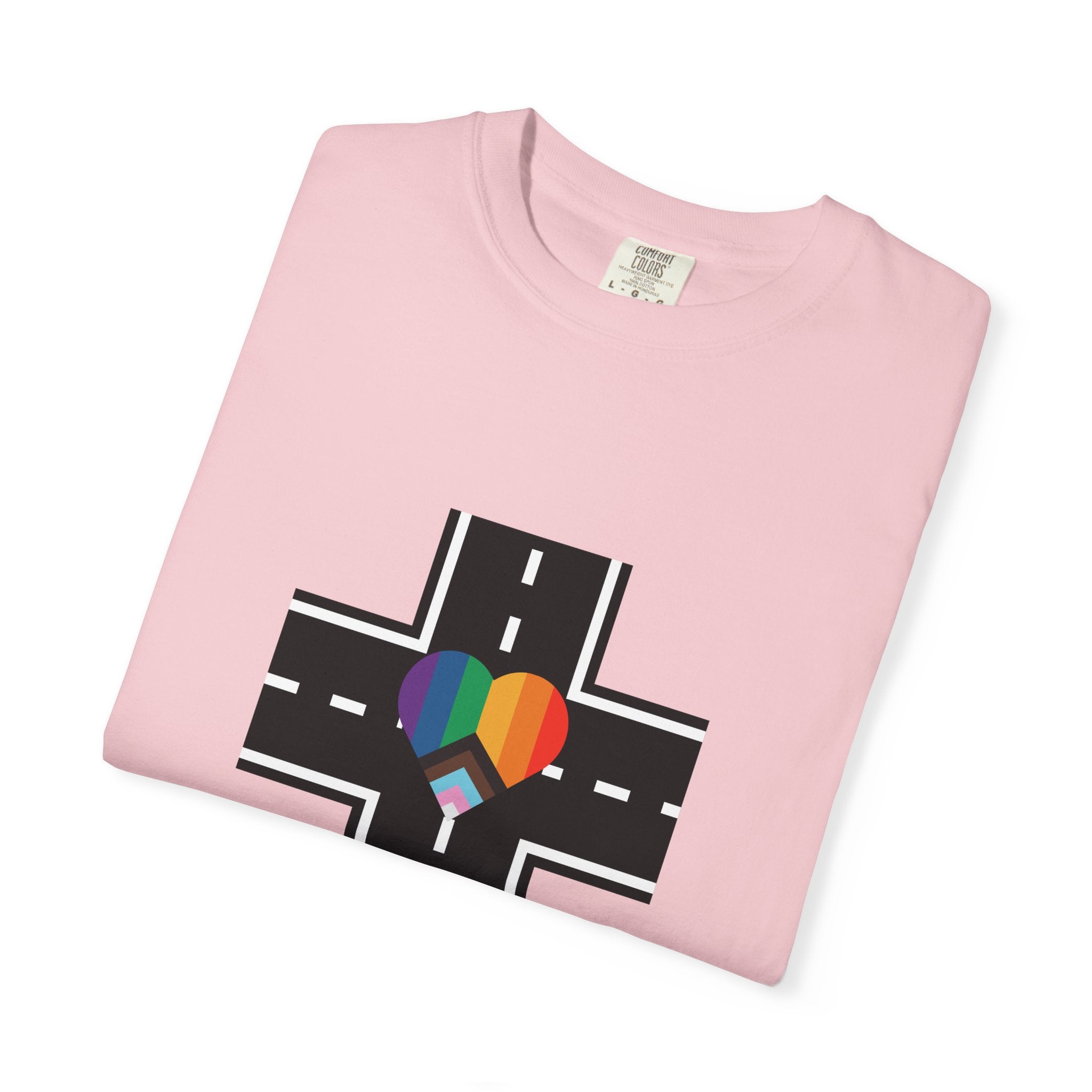 T-shirt in a Rainbow of Colors "I don't go straight, I go gayly forward" LGBTQ+ Pride Gay Lesbian Bisexual shirt WOMAN OWNED BUSINESS