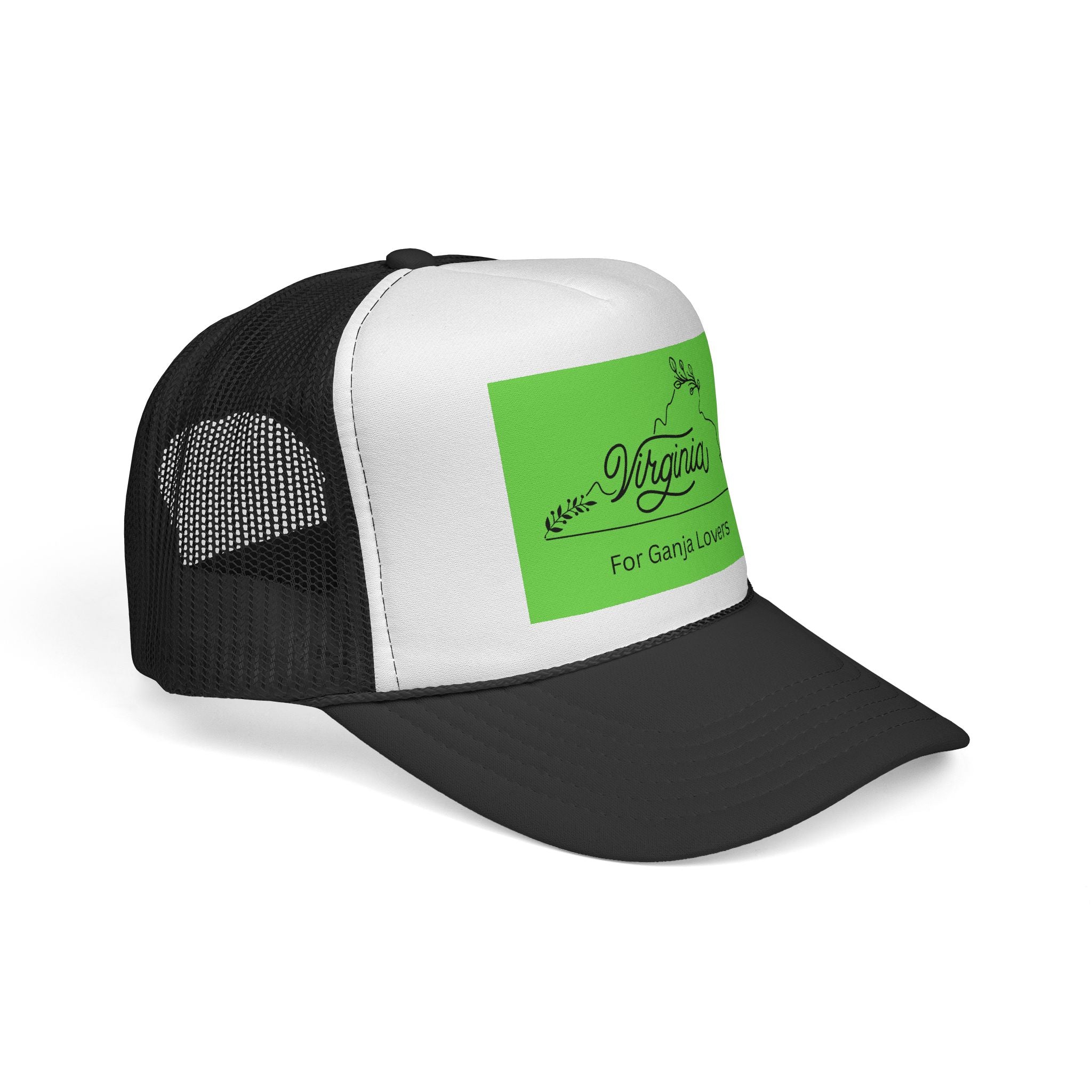 Virginia Trucker Cap – “For Ganja Lovers” Mesh Hat