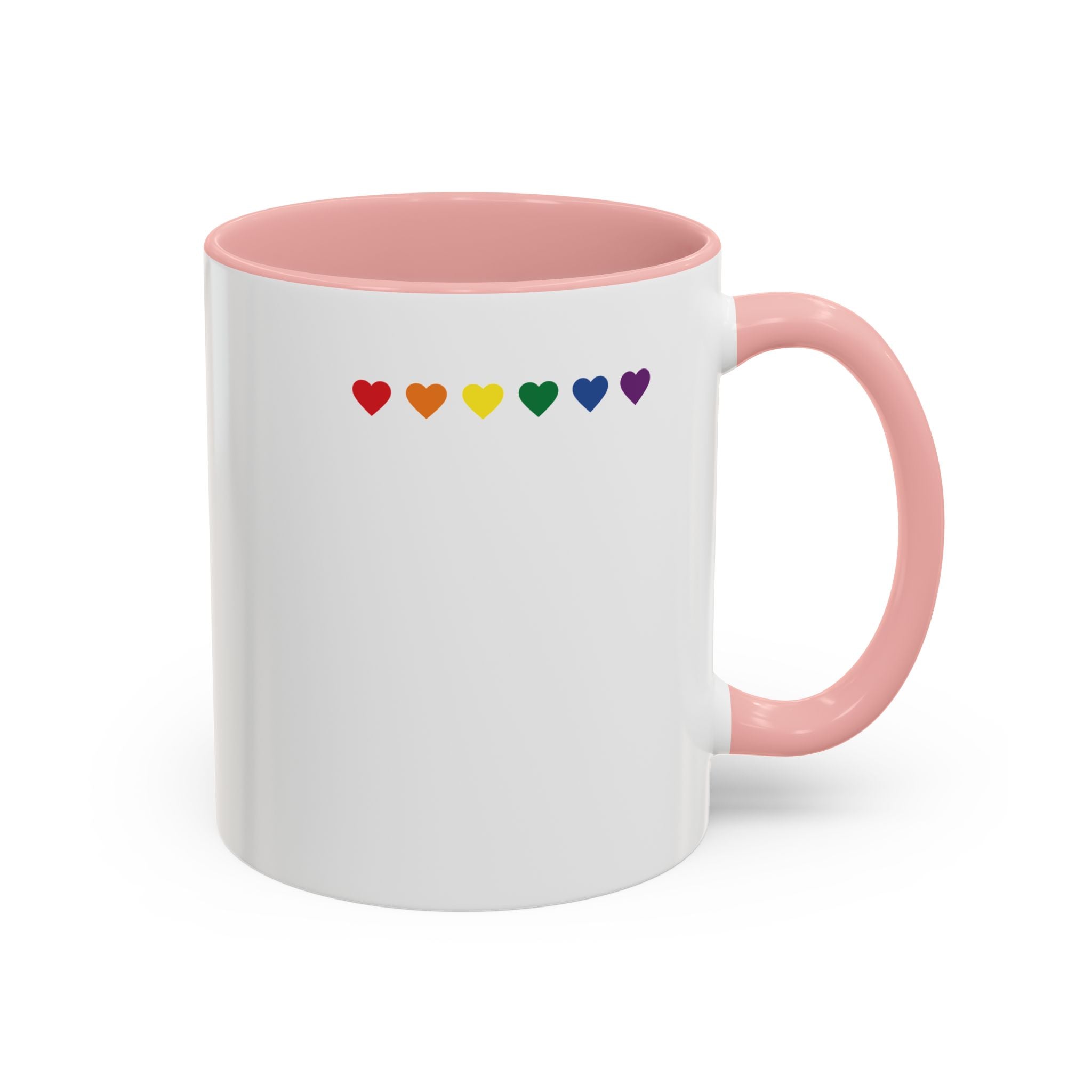 I Don't Go Straight, I Go Gayly Forward Mug in 2 sizes w/ Customizable Colors - LGBTQIA+ Pride Coffee Mug (11, 15oz) WOMEN OWNED BUSINESS Pride Month Love is Love & Love is Greater than Hate Equality