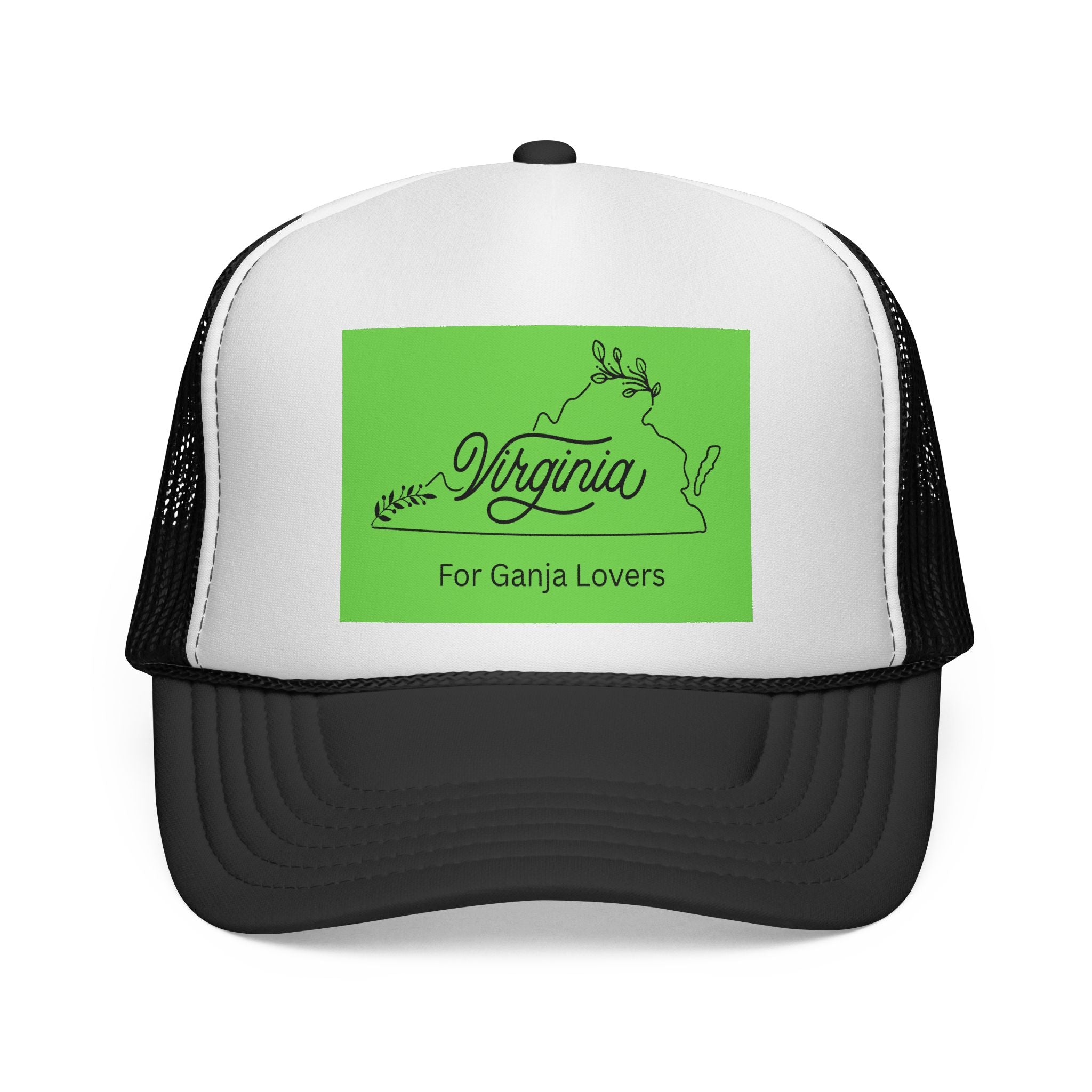 Virginia Trucker Cap – “For Ganja Lovers” Mesh Hat